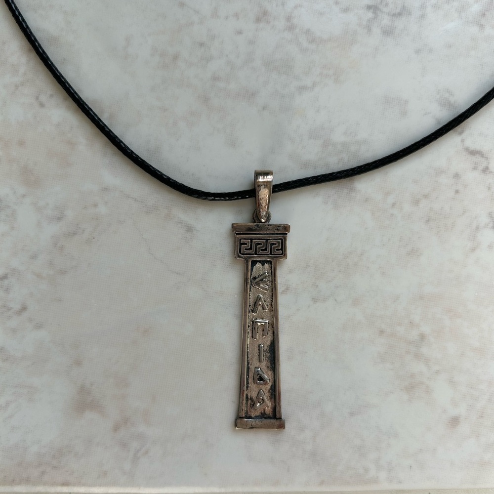 925 Silver necklace with a Greek name of HOPE